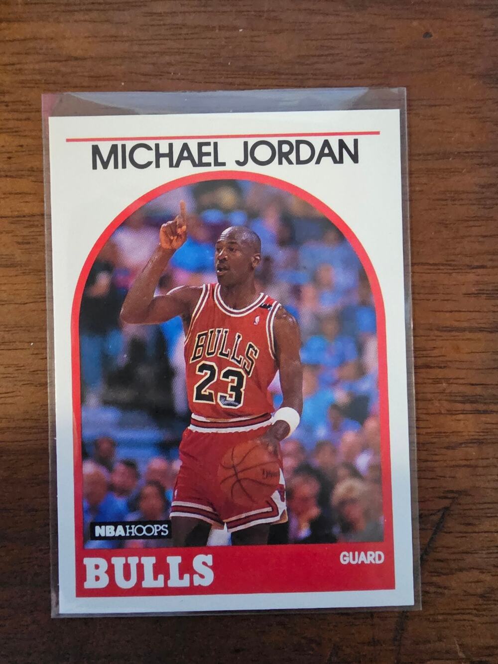 Michael Jordan 1989-1990 NBA Hoops #200 - Chicago Bulls - NBA - Fresh Pull